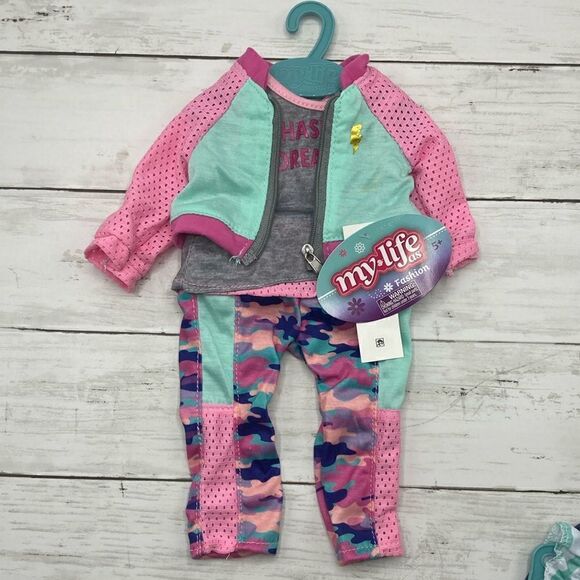 Girls 18” Doll Clothes Outfits 3 Sets - Picture 6 of 11